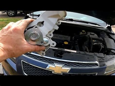 2013 Chevy cruze water pump replacement EASY